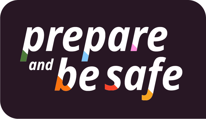 Prepare and Be Safe Logo