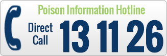 The logo for Poison Information Hotline